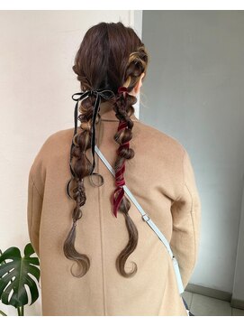 レクタ(recta) ツインアレンジ お呼ばれヘア 卒業式 成人式