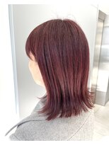 ザザ 高田馬場(ZA/ZA)&nbsp;暖色系カラーの外ハネボブ