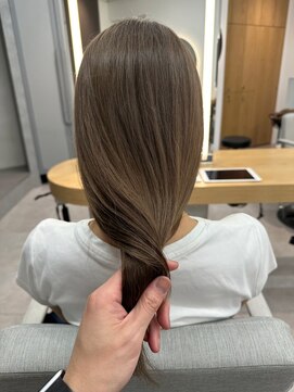 ソワ 錦糸町(soi) オリーブベージュ_ ボブパーマ_アースカラー