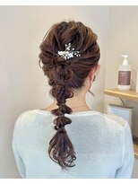 エウ(eu)&nbsp;デザインポニー/お呼ばれヘア