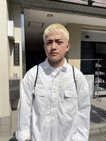 ダーツ(darts)&nbsp;"darts マツダレン" メンズショート【金髪クロップフェード】