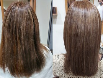 ベルクープス 天王寺店(Belle Coupes)の写真/HPB AWARD 2025 BEST SALON 注目サロン選出★知識と技術でダメージを抑え、くせ毛も地毛風ストレートに！
