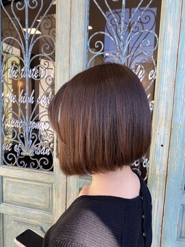 クララデアンシュシュ(Kurara de UN CHOU CHOU) 韓国風ミニボブ