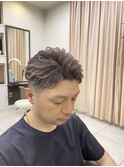 ダブルカラー　ホワイトミルクティー