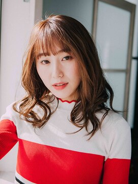 スタリー(Starry) セミロングウエーブ20代/30代/40代/ハレマチ通り