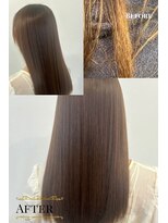 チェルモ(CHELUMO)&nbsp;ブリーチ毛でも光り輝く髪へ縮毛矯正