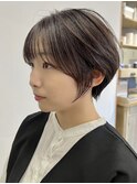 ショートボブ　耳掛けショート　ショート　近鉄奈良　田村梨乃