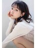 カット＋プラチナケアカラー＋地肌改善スパ　￥11,000