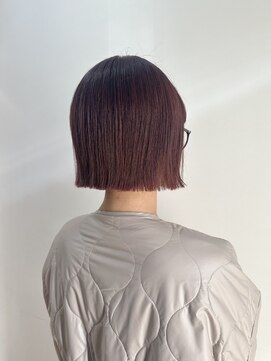 アトリエプラスイング(atelier+ing) 切りっぱなしボブ