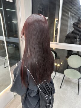 ジルバイジゼル(JILL by GiseL) ボルドーカラー