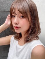 ロンドカスティーヨ 四日市(Lond castillo)&nbsp;レイヤーカットグレージュ髪質改善イノア5212