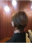 レイヤーカットで毎日のスタイリングを楽々に♪
