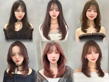 Lond robin 栄　縮毛/韓国/ショート/ボブ/前髪/ハイトーン【ロンド　ロビン】