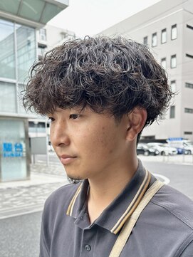 オーガニック アトリエ 大宮(organic+atelier) 波巻きスパイラルパーマメンズマッシュパーマシャドウパーマ韓国