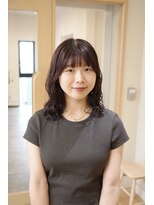 エミイ 鎌倉(eMii.)&nbsp;ピンクラベンダー/レイヤーパーマ/鎌倉美容室/鎌倉パーマ