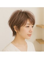 スープレックス ヘアーデザイン(SOUPREX HAIR DESIGN)&nbsp;モーブブラウンショート　20代 30代 40代 50代 60代　髪質改善