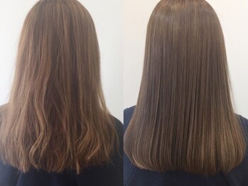 リブレ(LIBRE+hp)の写真/【選べる話題のサブリミックTR/弱酸性ストレート】髪の芯から補修し扱いやすい柔らかな艶美ストレートへ☆