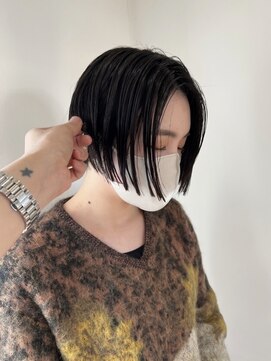 アガペー(Agape) ハンサムボブ☆BeforeAfter