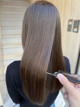 Jillankh式オリジナル髪質改善メニューがおすすめ♪超濃厚成分を配合し、髪に柔らかさ、潤つや質感を実現！