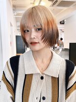 アルバム 渋谷パルコ(ALBUM)&nbsp;顔周りレイヤー小顔ミディアム前髪カット_F1164