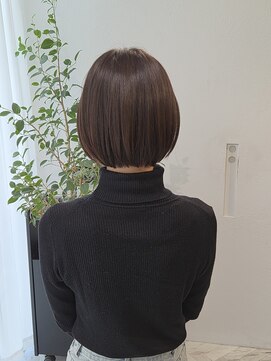 まとまる顎ラインボブ