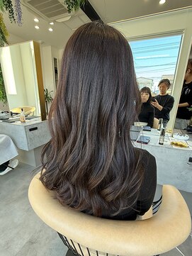 バーチミシマ(BIRCH mishima) 艶キラロングヘア/フェイスレイヤー☆圧倒的技術のロングヘア