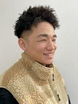 ディッセンバー 伊勢崎(December)&nbsp;メンズ/センターパート/似合わせカット／ニュアンスパーマ