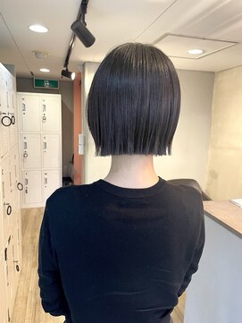 テト(teto) 30代40代 大人女性の切りっぱなしボブ