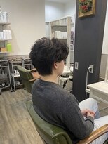 ルッカランス 経堂店(Lucca Lance)&nbsp;センターパート/メンズパーマ/メンズカット