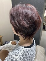 ジンリッチ(JiN RiCH) 丸みレイヤーショート 大人のブロッサムカラー
