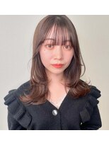 ニューライン 豪徳寺 山下(New-Line)&nbsp;ナチュラル外ハネボブ　ツヤオレンジ
