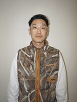 メリケンバーバーショップ トーキョー(MERICAN BARBERSHOP TYO) メンズパーマおすすめビジネス20代30代ショートニュアンスパーマ