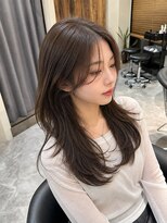 ヘアリゾート粋 トゥジュ 池袋東口店(tujuh) ロングレイヤー/小顔レイヤー/透明感カラー