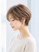 ライクバイコトナ 越谷(RIKE by kotona)&nbsp;ショートボブ髪型20代30代40代50代前髪あり前髪なし面長丸顔越谷