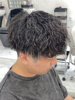 シーン(scene)&nbsp;縦落ちパーマ×ツイストパーマ×マッシュ