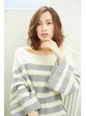 小顔×エイジングヘアケア ミディアムスタイル