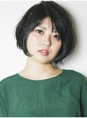 ジェンダーレスショートボブ