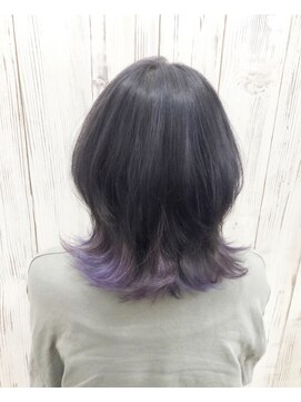 ヘアー ティンク(hair tink'u) ウルフ×インナーカラー☆