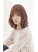 似合わせカット×ひし形小顔ナチュラルミディアム【瀧上丈司】
