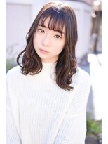 メイズ(MAZE) 【メイズ東中野・鍛原志行】透けぱっつん×ナチュラルウェーブ