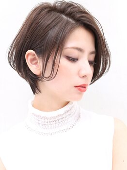 ヨファ ヘアー(YOFA hair)の写真/【川西能勢口/カット¥2400】ショートとボブ、まかせて。「私らしい」らくちんオシャレStyle提案♪