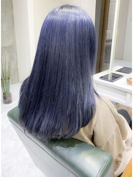 デイズ(days) 夏に似合うおしゃれブルーカラー☆Aラインカットトリートメント