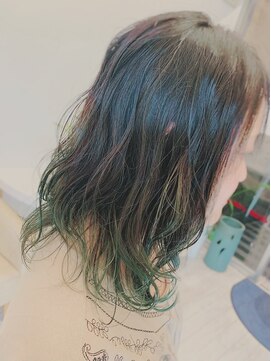 ジェイクラブ 土橋店(J CLUB) アクセントカラー波ウェーブ☆