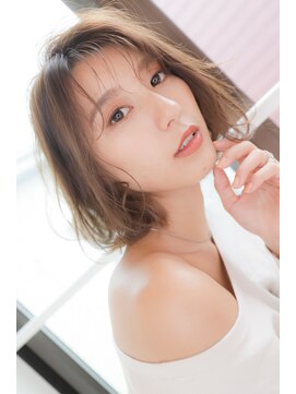 美容室エイシア(A S I A) ♪ワンカールボブ×ローズブラウン♪～鷺ノ宮店～