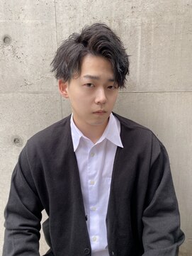 ロンドガルマン 名古屋(Lond GULLMAN) 【Lond GALLMAN Hide】MEN'S HAIR/アップバンク／2ブロック