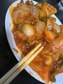 アミ 錦糸町店(amie)&nbsp;手作り酢豚です笑笑ついついご飯を食べすぎてしまう、、、