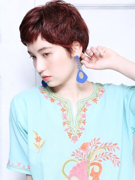 無垢(muku) 大人可愛い20代30代40代小顔 チェリーブラウン E11