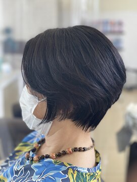 オーバームーン 学園の森店(OverMoon) ショートボブ