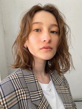 ソイリウム 下北沢(soi rium) フィット感のあるパーマスタイル　ロブ