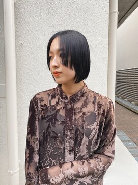 ロッソサンテ(rosso sante) ワンレンボブ